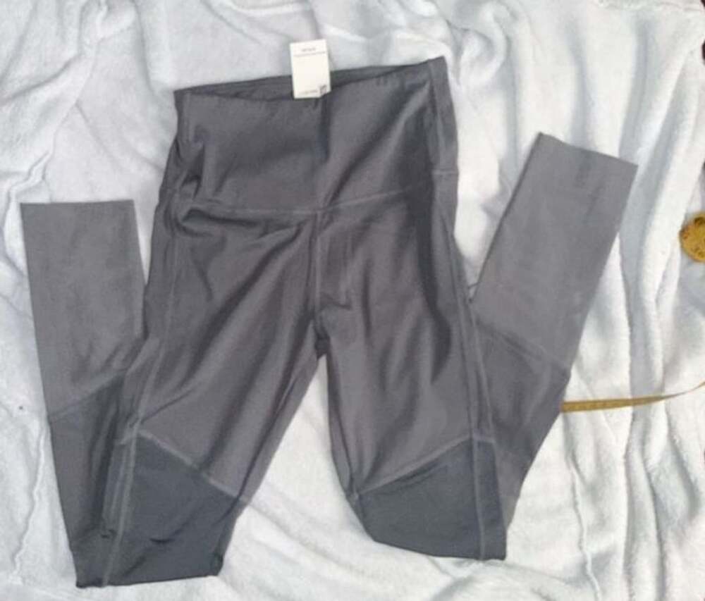 LA Society Leggings Size S Grey 4008